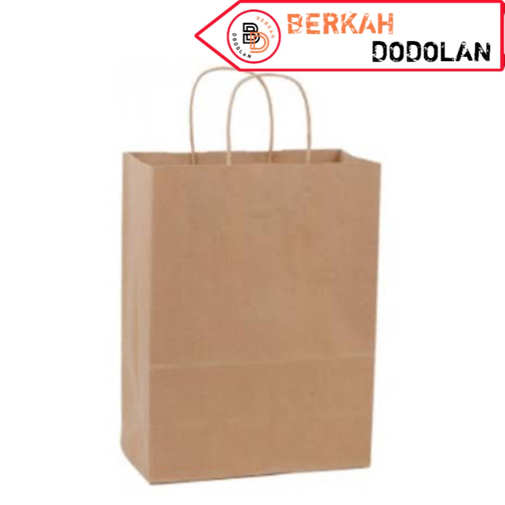 

(150GSM) PAPER BAG TAS KERTAS CRAFT COKELAT MOTIF