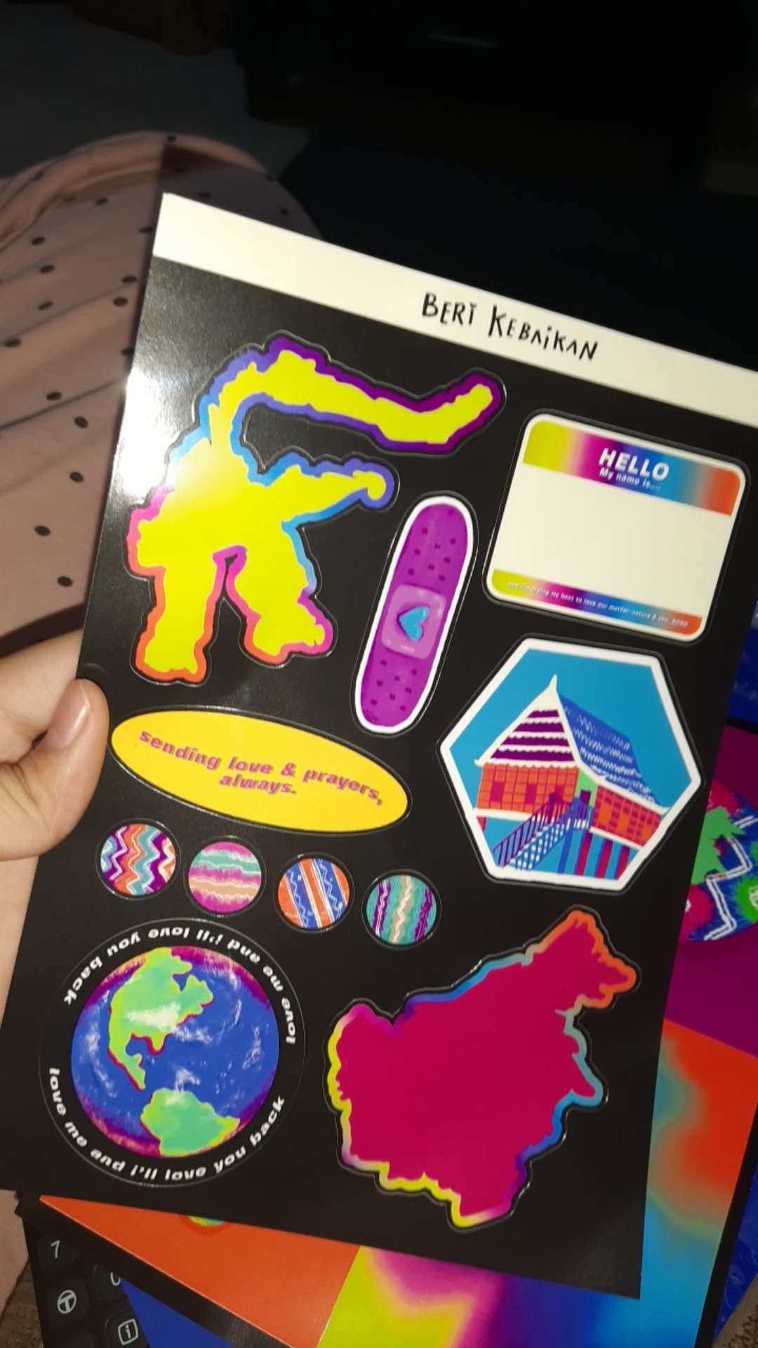 Sticker(+poster) For Donation Kalsel & Sulbar