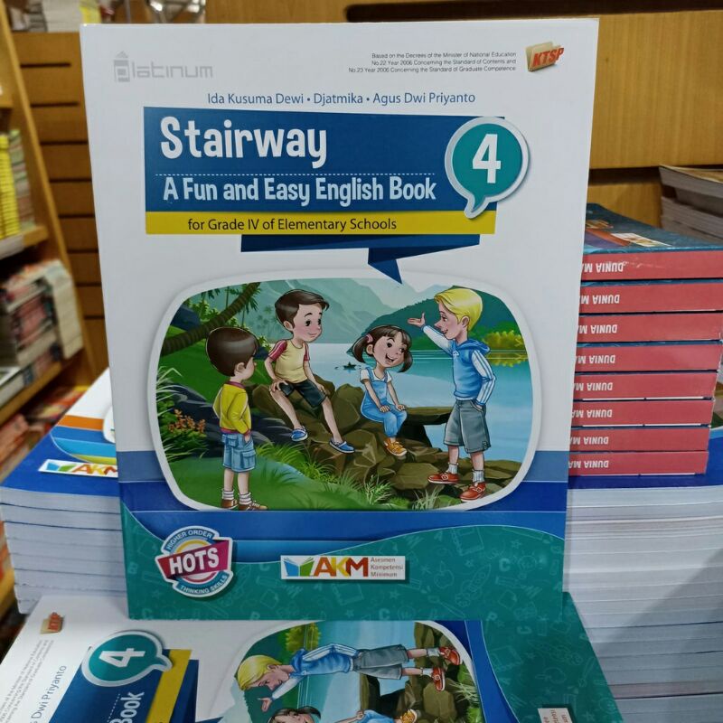 Buku Bahasa Inggris STAIRWAY SD kelas 4