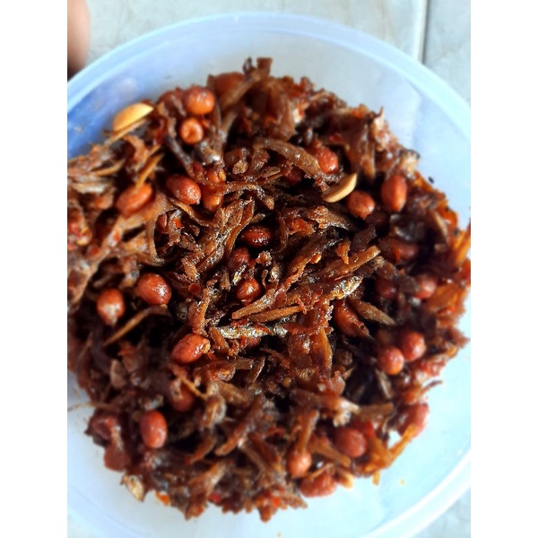 

Teri balado kacang pedas maknyus