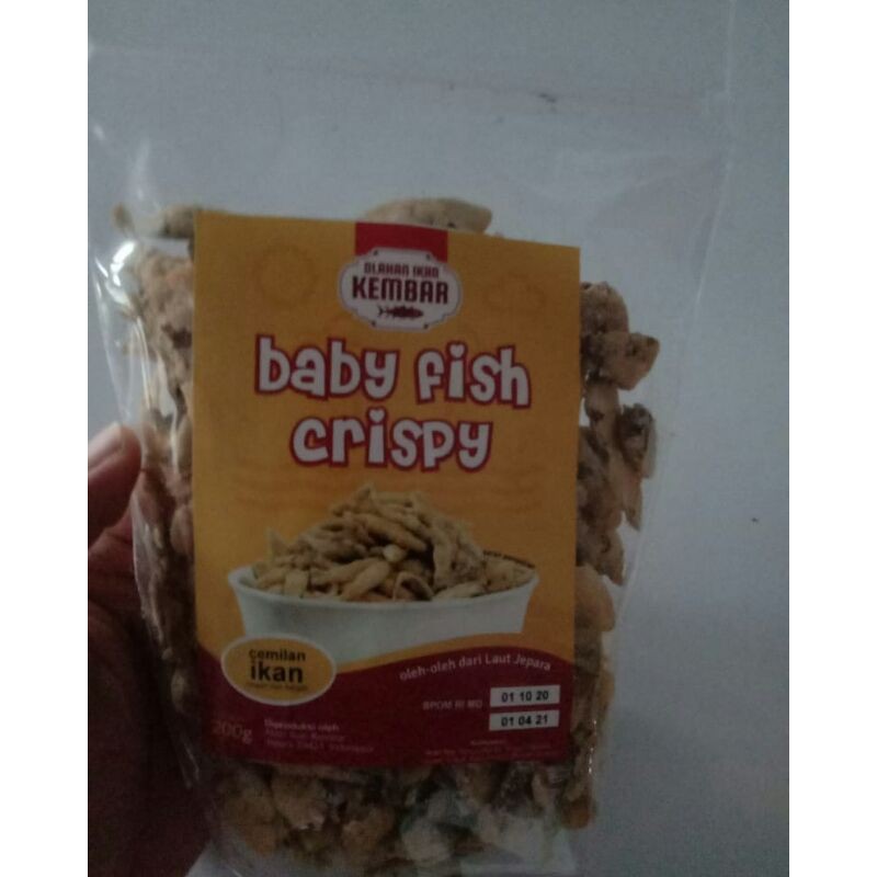 

Baby Fish Crispy Kemasan Pouch 200gram