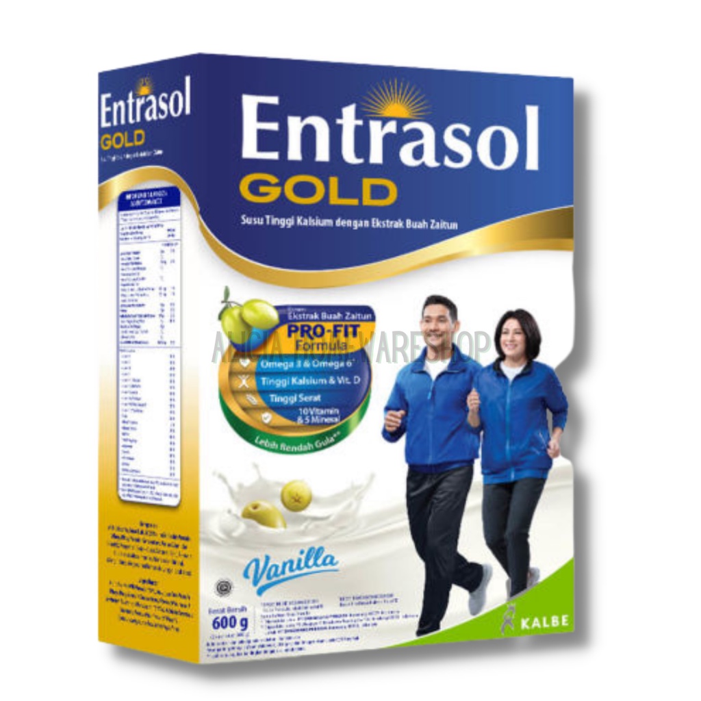 Entrasol Gold Vanilla 600gr/pck