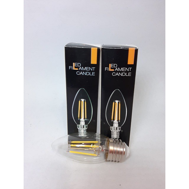 Lampu LED Filamen Candle 4 Watt 6500K ( Putih ) E27