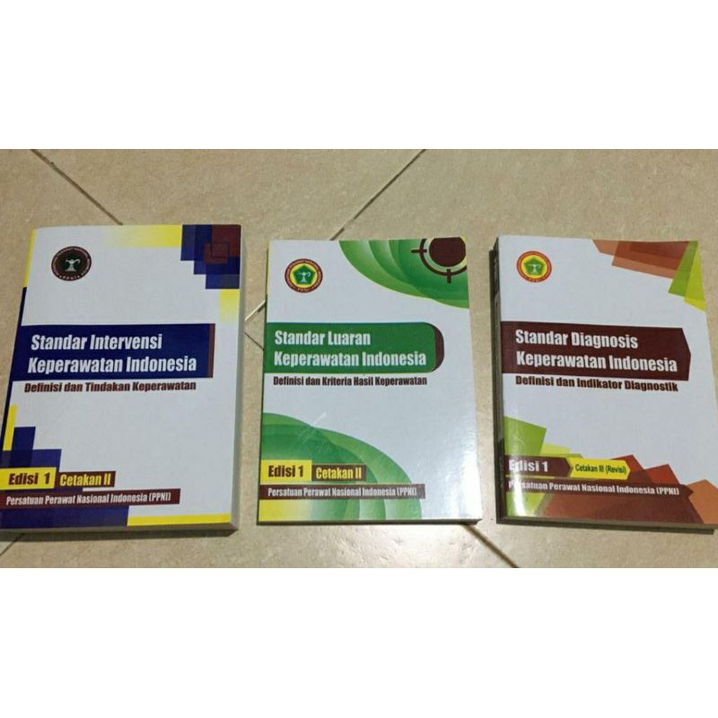 

BUKU SIKI, SLKI, SDKI II BUKU KEPERAWATAN, BUKU KESEHATAN MURAH
