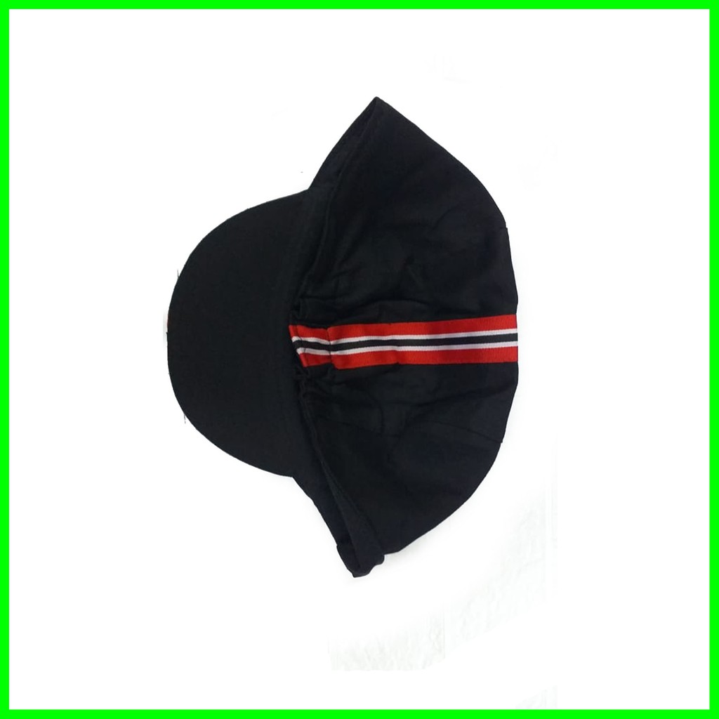 Topi Sepeda Lipat | Topi Olahraga Sepeda Lipat Unisex (List Coklat)