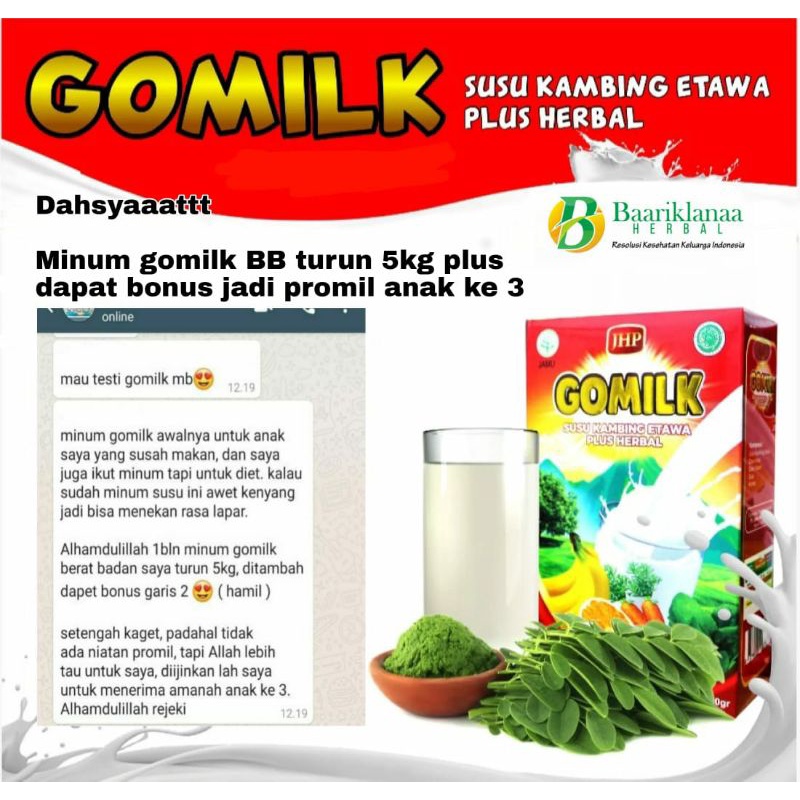 

go milk.susu kambing ettawa plus herbal