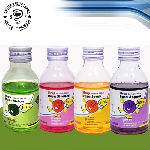 

SIRPLUS SIRUP PEMANIS CAMPURAN PUYER ANAK 100 ML