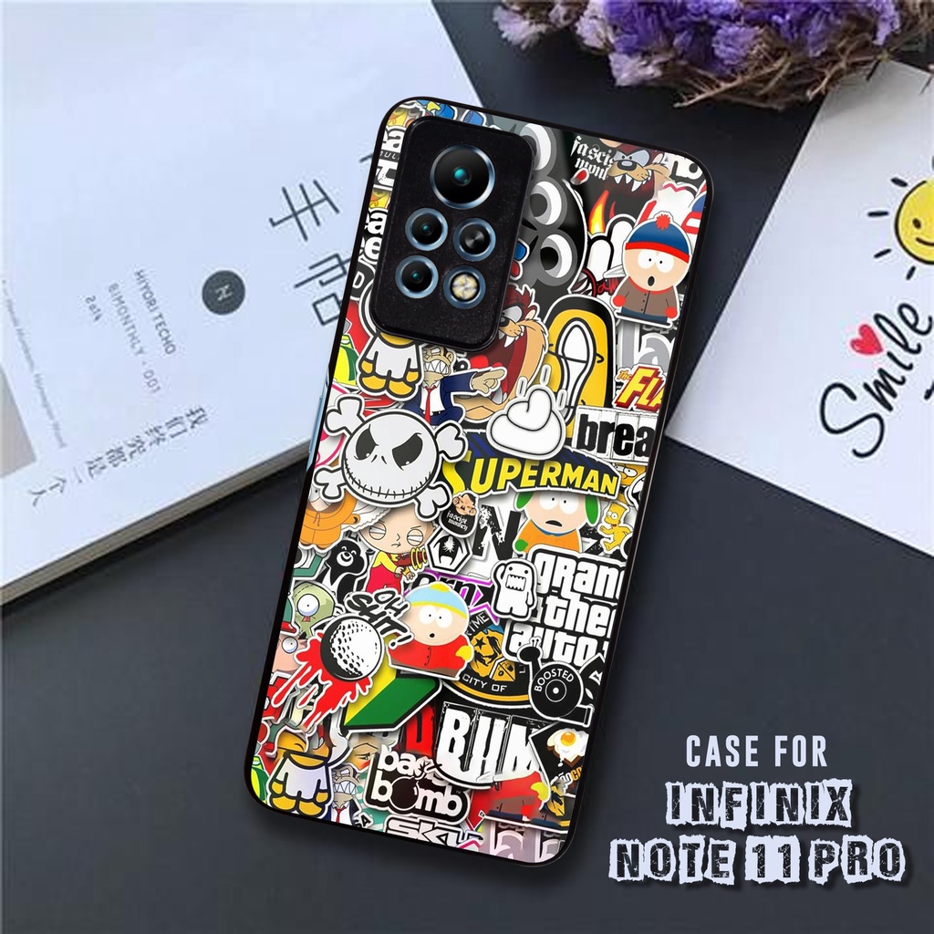 Case INFINIX NOTE 11 PRO - Casing INFINIX NOTE 11 PRO [ GRAFITY ] Silikon INFINIX NOTE 11 PRO - Case