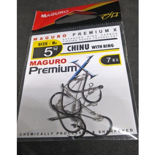 Kail Neklin Bawal No.5/Panjang Kawat Neklin 2 cm/Merk Maguro Premium/Chinu With Ring