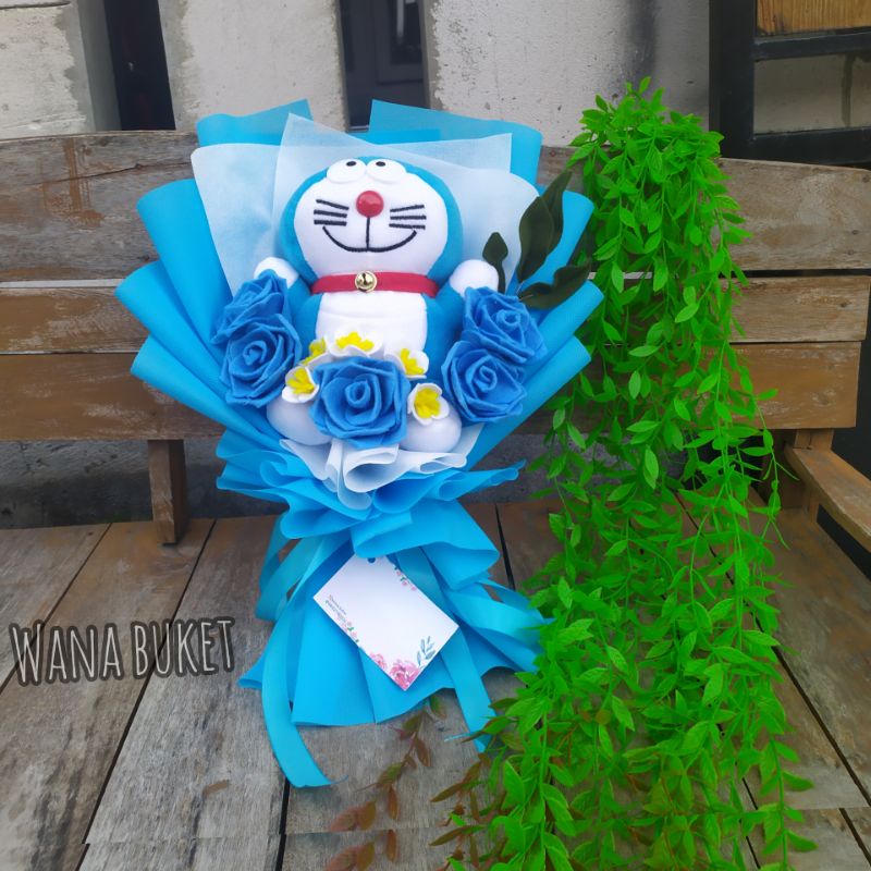 Buket Doraemon / Buket Boneka Doraemon