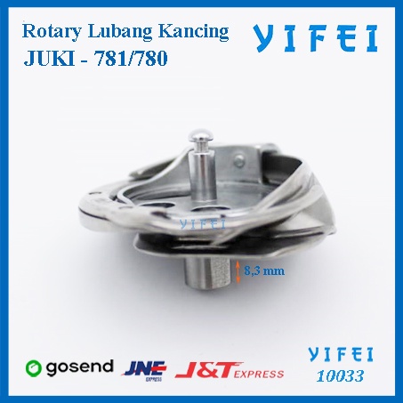 Rotary Lubang Kancing JUKI 780 YIFEI-10033/DP2-NJ771/B1808-771-0A0