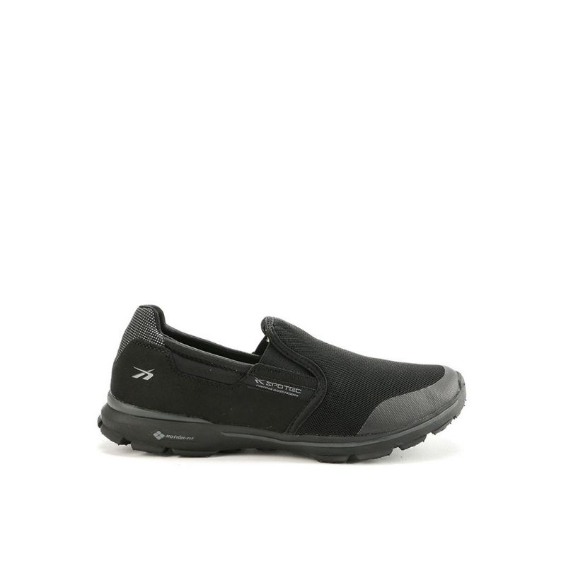 Sepatu Casual Slip On Spotec Havana Hitam Hitam