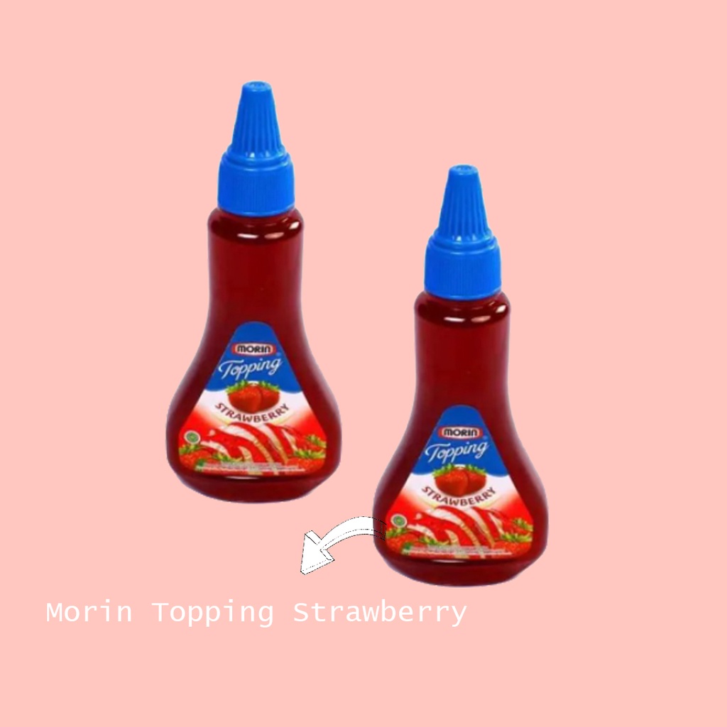 

Morin Topping Strawberry 310gr