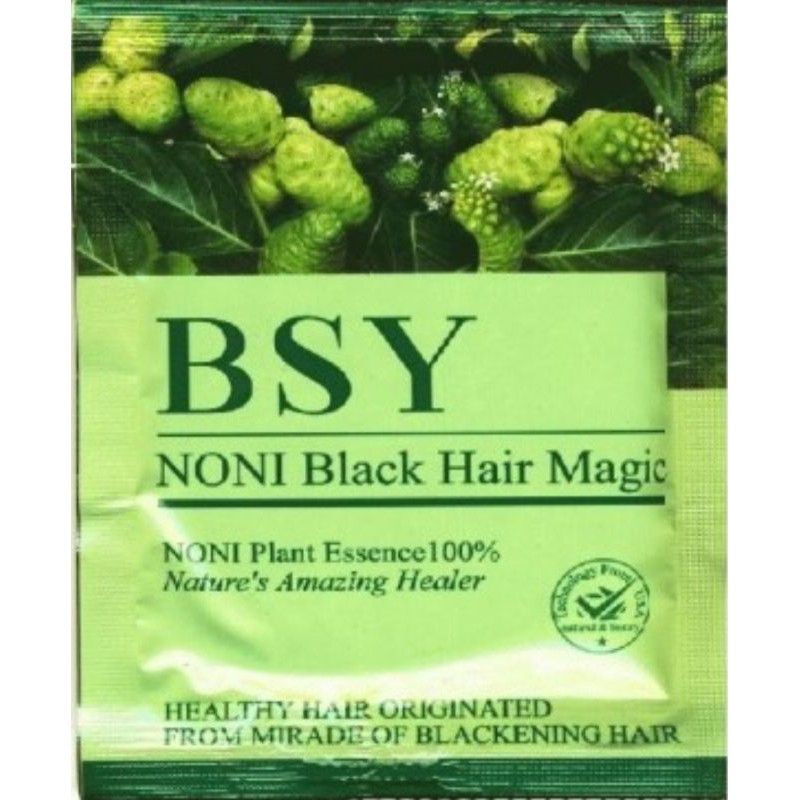 PERBOX ISI 12PC!! BSY BLACK HAIR MAGIC SHAMPOO, Shampoo Merawat dan Menghitamkan Rambut secara Alami BSY