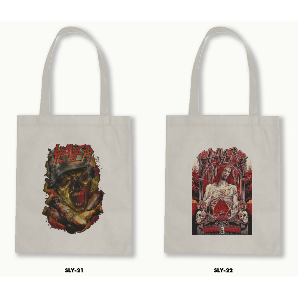 TOTE BAG BLACU - SLAYER .02