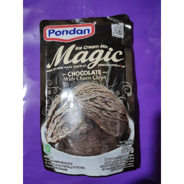 

ICE CREAM CHOCOLATE CHOCOCHIP 160 GR