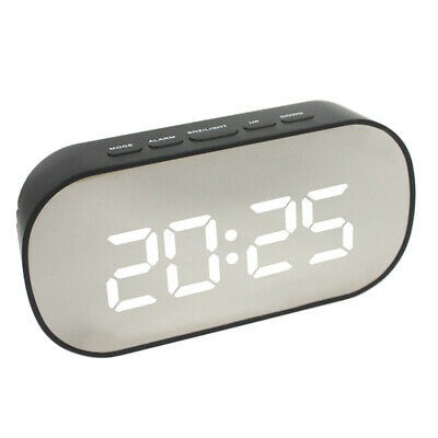 Jam Meja Mini Digital Clock LED DT-6506 Weker Desktop White