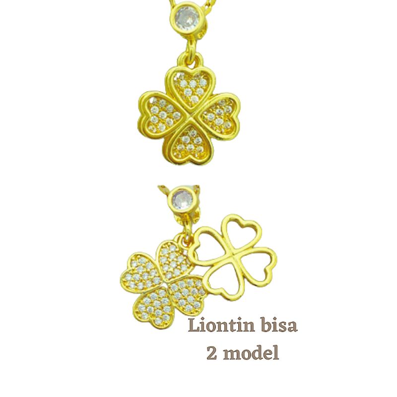 PIICHY DREAM - kalung wanita titanium anti karat " jangmi"