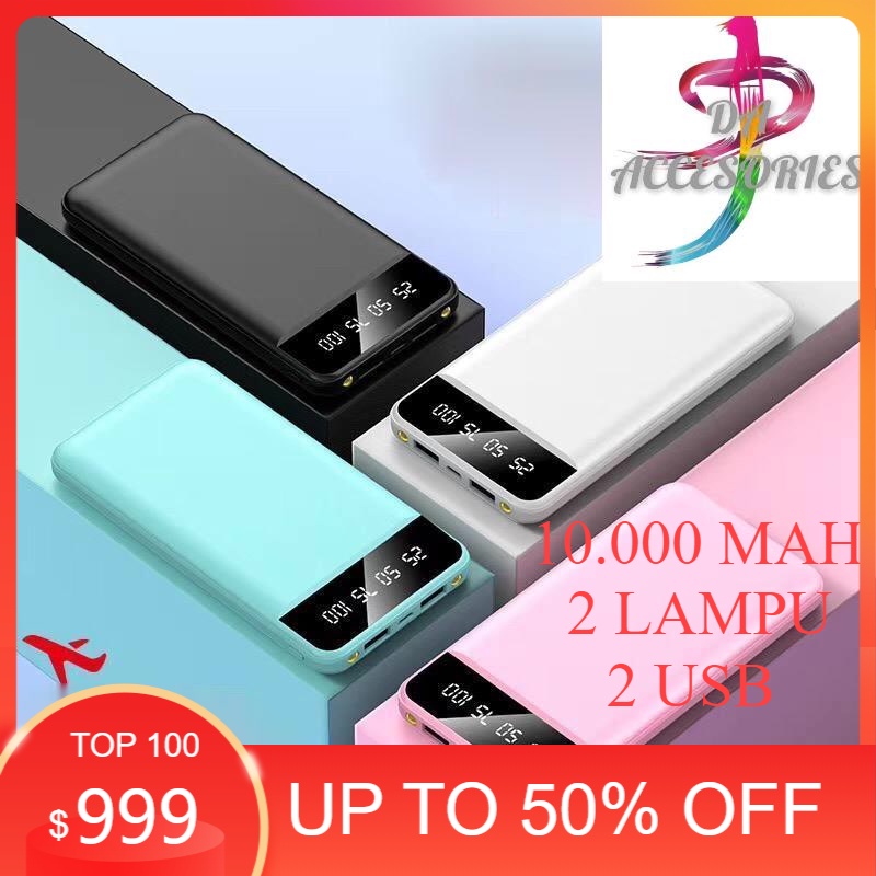 Powerbank slim 10.000mah REAL