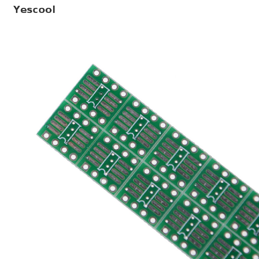 Yescool 10pcs adapter SOP8 SO8 SOIC8 Tsop8 Ke DIP8 Dengan Kepala Pin