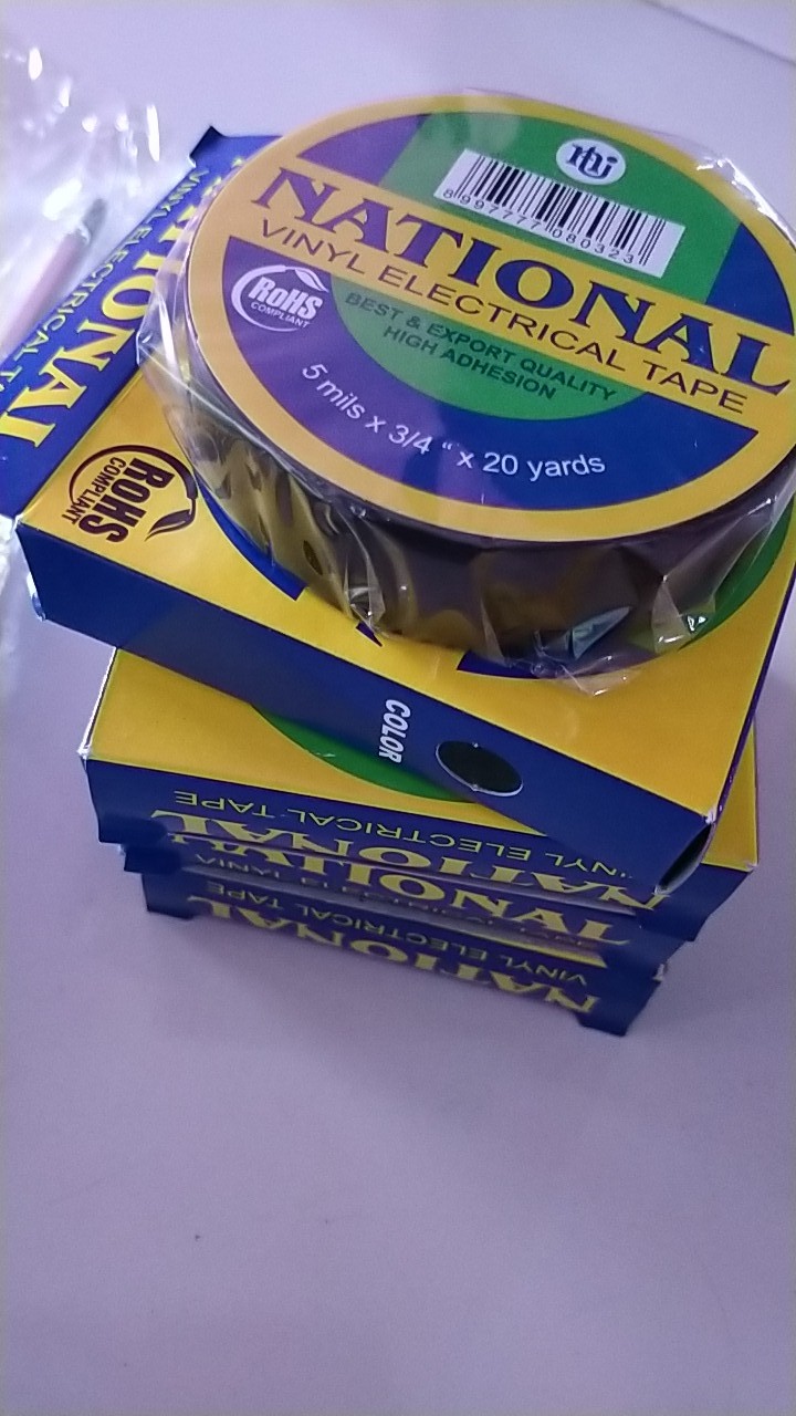 Isolasi Listrik Kabel Vinyl - Vinyl Electrical Tape National