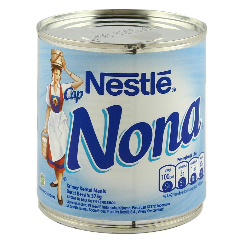 Susu Cap Nona Susu Nestle Cap Nona Krimer Kental Manis 370gr