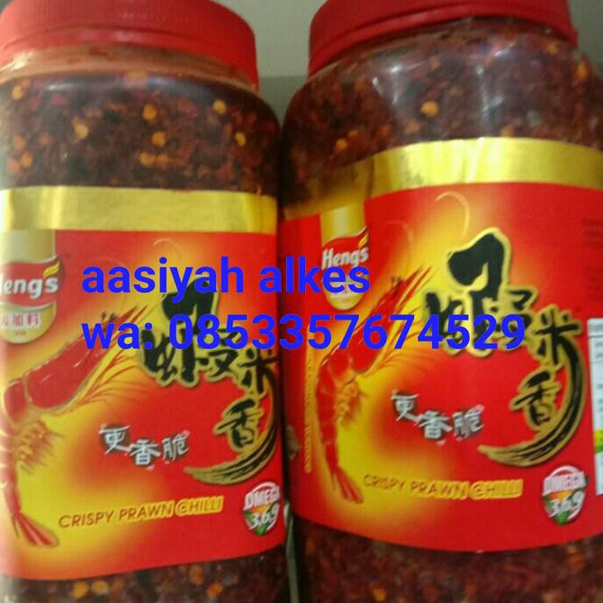 

Dijual Hang'S Crispy Prawn Chili 1Kg Terlaris