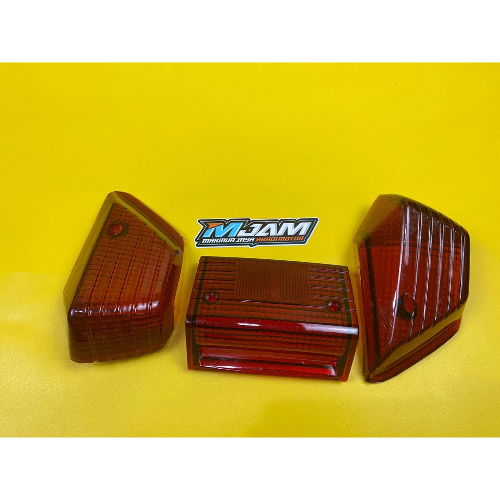 Mika Stoplamp Kaca Lampu Sein Sen RC100 RC 100 Bravo