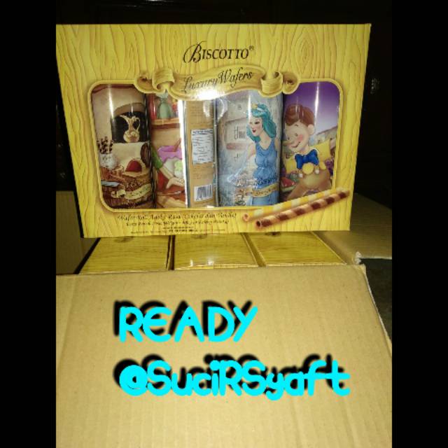 BISCOTTO LUXURY WAFERS(4kaleng)