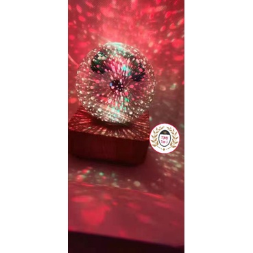 AMBIENCE LAMP / LAMPU TIDUR BOLAH 4D / MEGIC BALL BUNGA / MEGIC BALL CINTA