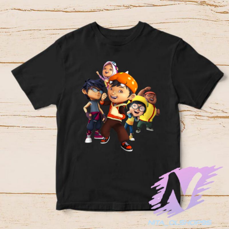 baju Boboiboy kaos anak Boboiboy dan kawan kawan