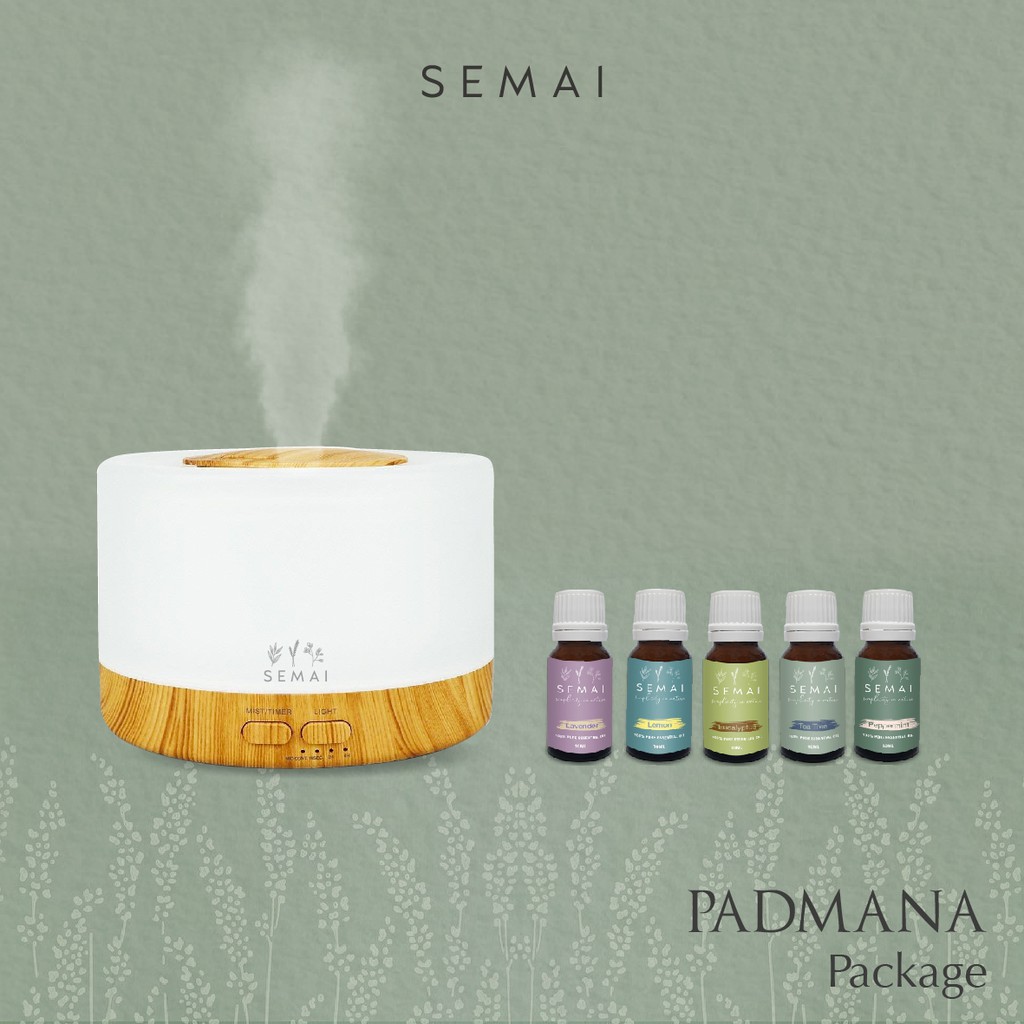 Paket Padmana SEMAI Essential Oil Diffuser