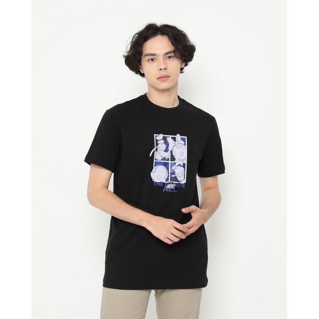 ✸Disney | Erigo T-Shirt Mickey And Friends Black
