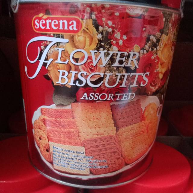 

Flower biscuits assorted 500 gram