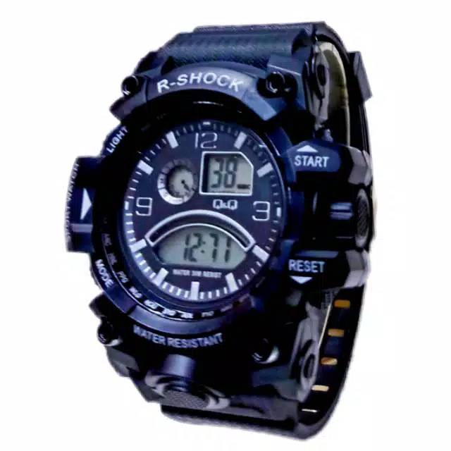 Jam Tangan Pria R-Shock Strap Rubber(Dikirim Dari Jakarta)