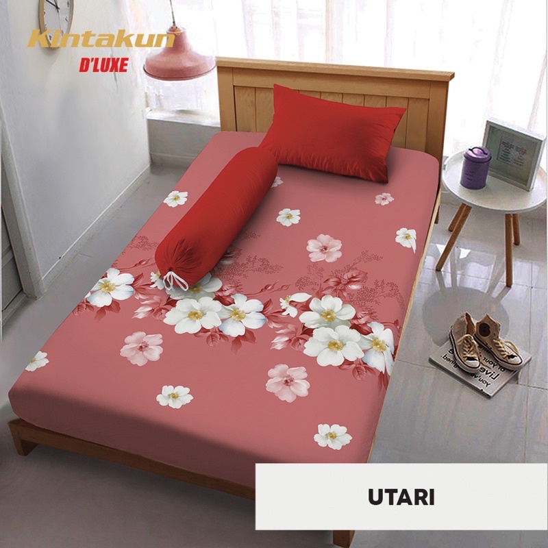 (BISA COD)SPREI KINTAKUN DELUXE NO 3 UK 120*200 CM DIJAMIN TIDAK LUNTUR