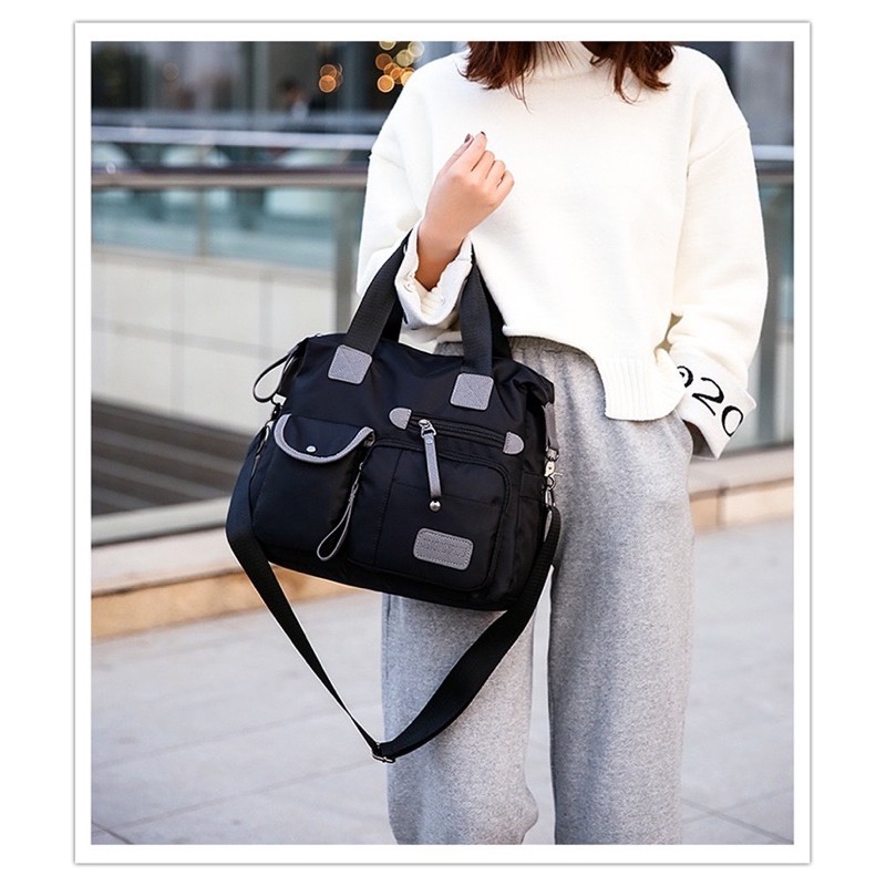 TI 3037 - HANDBAG TAS WANITA IMPORT MURAH BATAM KOREA TAS WANITA BRANDED - B