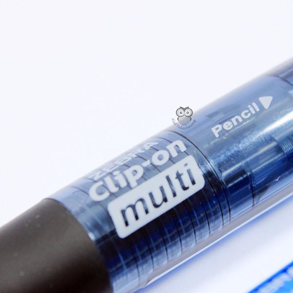 

Pulpen Zebra Clip-on Multi 4 in 1