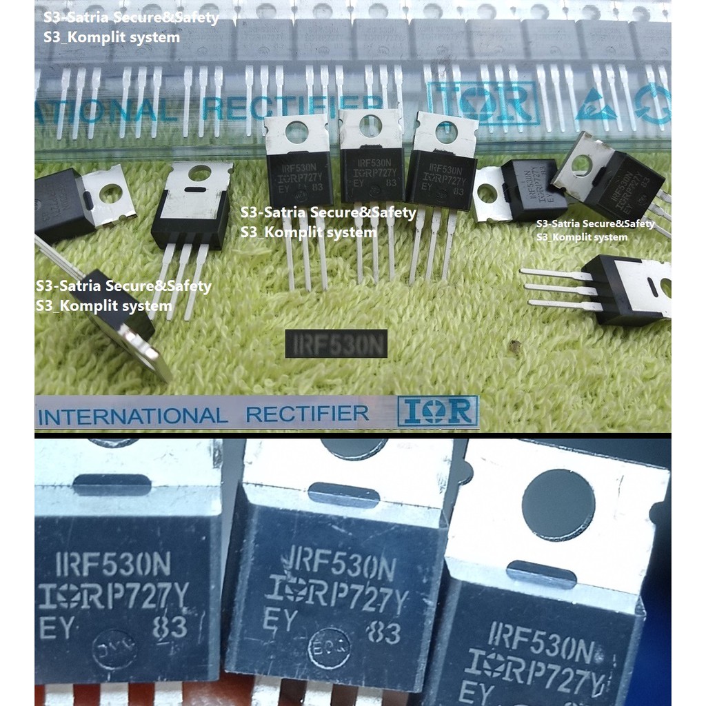 IRF530N Mosfet IRF530 N transistor IRF 530N 530
