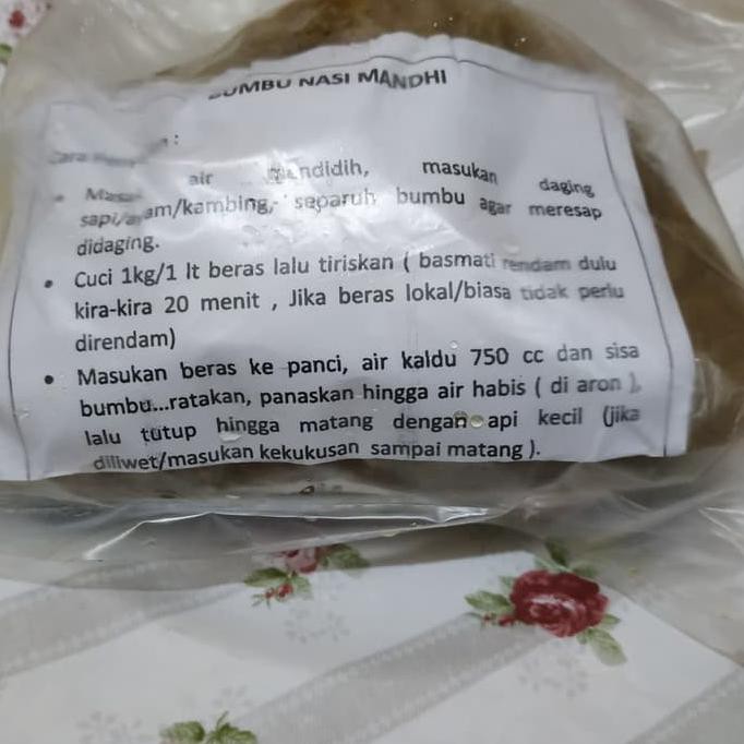 

Terhot! Bumbu Nasi Mandhi / Mandi Untuk 1Kg Beras, Bisa Masak Di Magic Com '