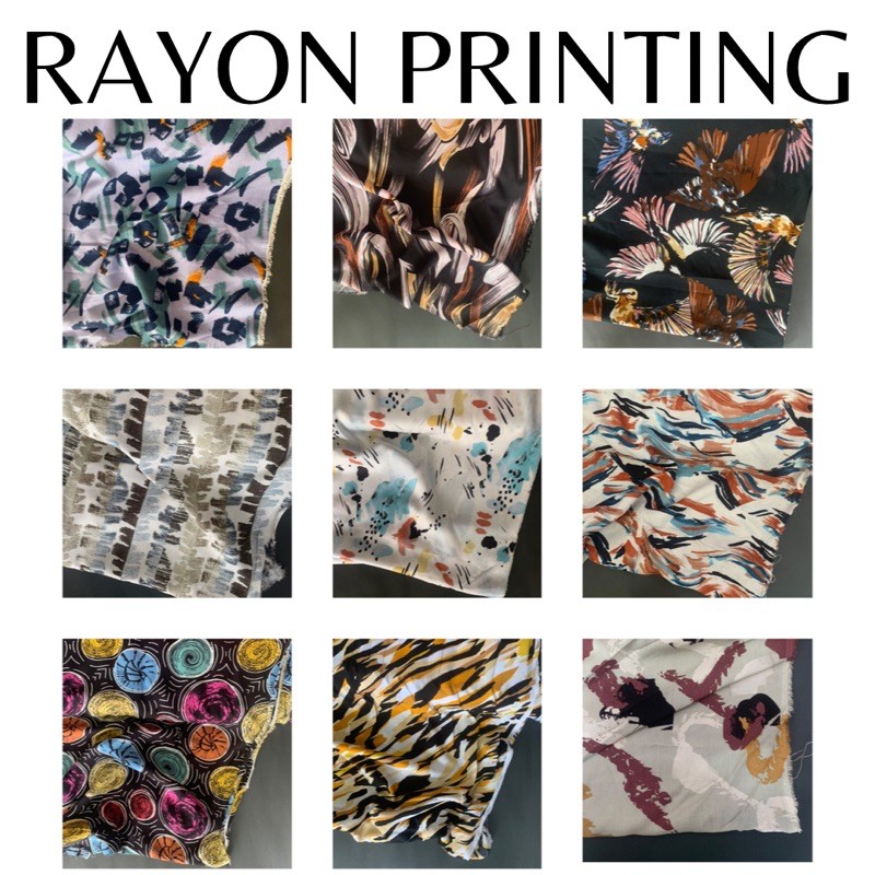 Kain Katun Rayon Printing Grade A