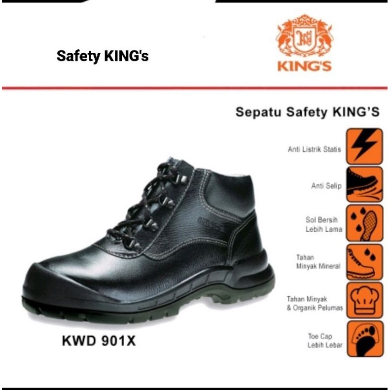 Sepatu Safety KING's 803 / 901 Safety Shoes