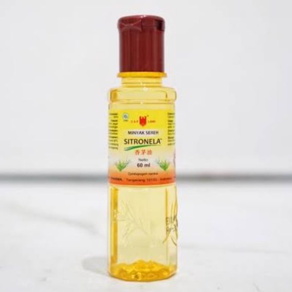 ORIGINAL CAP LANG MINYAK SEREH SITRONELA 60 ML / MINYAK SEREH SITRONELA 60 ML
