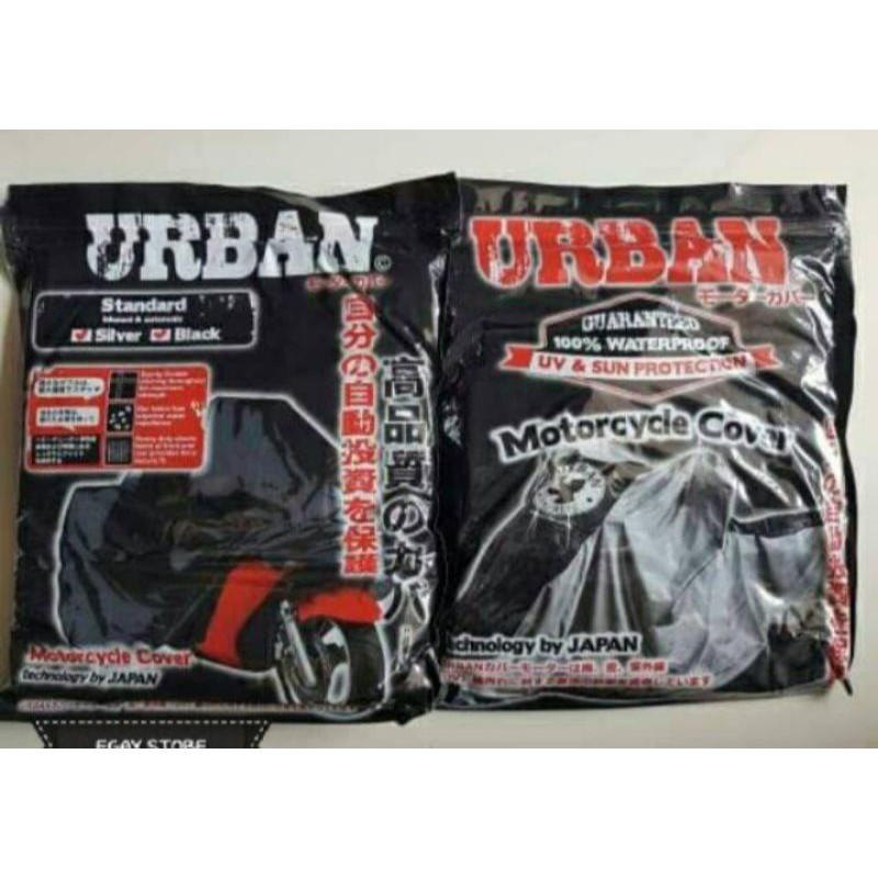 Cover Motor URBAN / Sarung Motor JUMBO NMAX PCX Aerox Vario150 Vixion Byson CBR Ninja GSX - Anti air