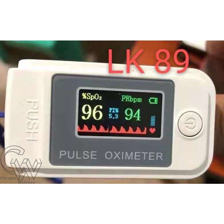 Cheaper-Oximeter Fingertip Pulse LK89 Oximeter Oksimeter Fingertrip Pulse Alat Ukur Kadar Oksigen