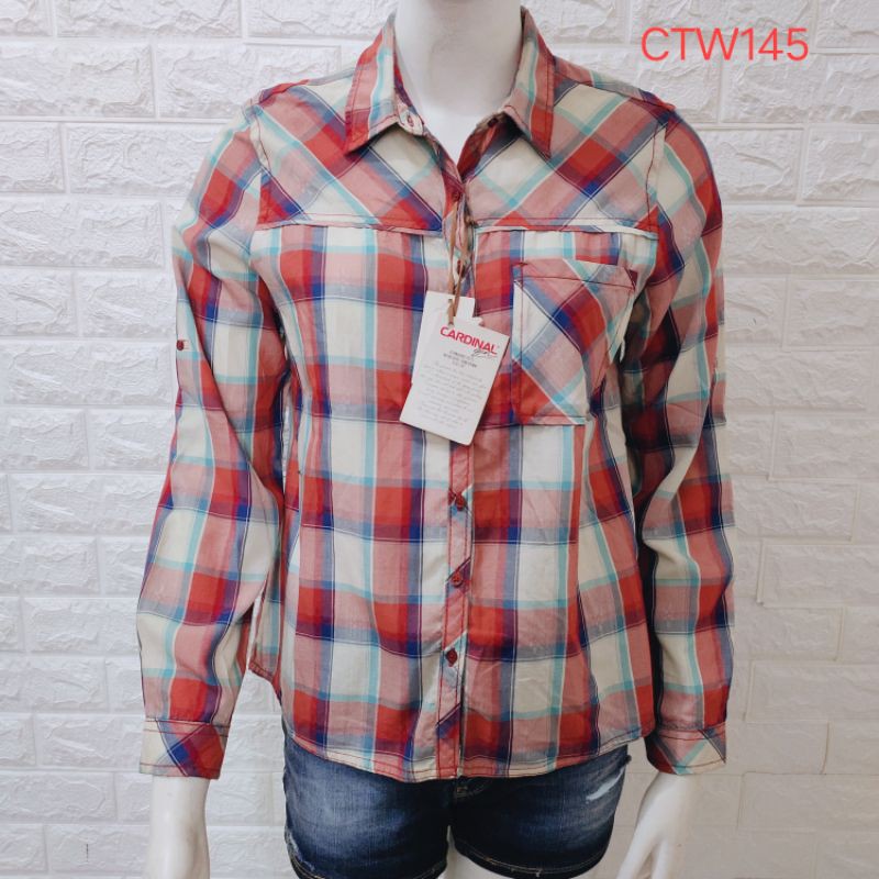 CARDINAL KEMEJA WANITA CTW137 CTW138 CTW139 CTW140 CTW141 CTW143 CTW144 CTW145 CTW146-8
