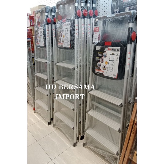 FIXSTEPS Tangga Aluminium American Type 4 Step Tangga Lipat