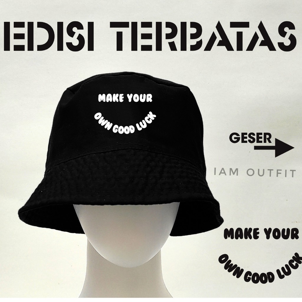 TOPI BUCKET HAT SANDBOX START-UP SERIES DRAKOR KOREA BUKETHAT STARTUP WARNA HITAM BUKET WANITA KOREA