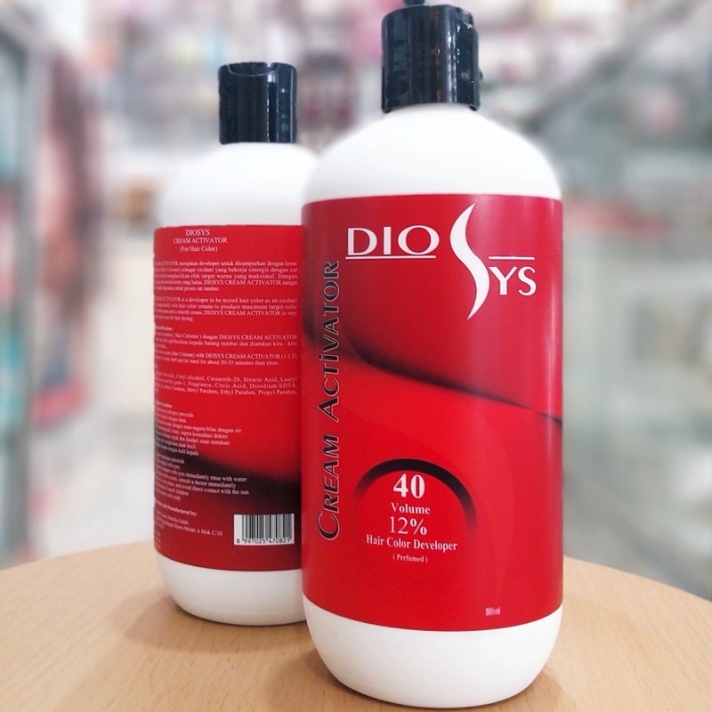 Bisa COD - Diosys Krim Activator Developer Oxidant Oxydant Cream 12% 500 ml