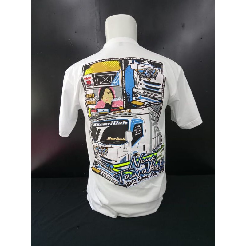 kaos truk terbaru dari tawakal indonesia new tawakal 5 original (free stiker)